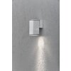 Konstsmide MONZA Muurlamp Aluminium, 1-licht
