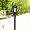 Brilliant Istria Buiten vloer lamp Zwart, 1-licht