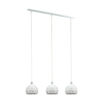 Eglo ROCCAFORTE Hanger Wit, 3-lichts