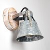 Berkeley Muurlamp Hout licht, Gegalvaniseerd, 1-licht