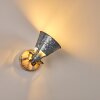 Berkeley Muurlamp Hout licht, Gegalvaniseerd, 1-licht