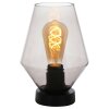 Steinhauer Ancilla Tafellamp Zwart, 1-licht