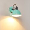 Borik Muurlamp Turquoise, 1-licht