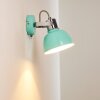 Borik Muurlamp Turquoise, 1-licht