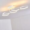 Halmstad Plafondlamp LED Wit, 1-licht