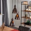 Timola Hanger Roest, Zwart, 3-lichts