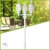 Brilliant Istria Buiten vloer lamp Wit, 3-lichts