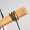 Barbengo Hanglamp Hout licht, Zwart, 4-lichts