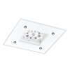 Eglo BENALUA Plafondlamp LED Kristaloptiek, Wit, 1-licht