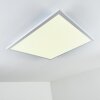 Salmi Plafondlamp LED Wit, 1-licht, Afstandsbediening, Kleurwisselaar