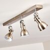 Danikon Plafondlamp Nikkel mat, 3-lichts
