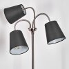Ascona Staande lamp Nikkel mat, 3-lichts