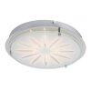 Brilliant Cathleen Muur en plafond verlichting LED Chroom, 1-licht