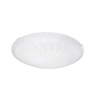 Eglo MARGITTA 1 Plafondlamp LED Duidelijk, Wit, 1-licht