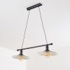 Nibyn Hanglamp Beige, Donkerbruin, 2-lichts