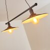 Nibyn Hanglamp Beige, Donkerbruin, 2-lichts