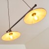 Nibyn Hanglamp Beige, Donkerbruin, 2-lichts