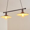 Nibyn Hanglamp Beige, Donkerbruin, 2-lichts