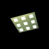 Grossmann BASIC Plafondlamp LED Messing, 9-lichts