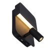 Lucide BOXER Muurlamp LED Zwart, 2-lichts