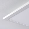 Salmi Plafondlamp LED Aluminium, Wit, 1-licht, Afstandsbediening