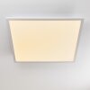 Salmi Plafondlamp LED Aluminium, Wit, 1-licht, Afstandsbediening