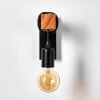 Barbengo Muurlamp Bruin, Zwart, 1-licht