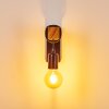 Barbengo Muurlamp Bruin, Zwart, 1-licht