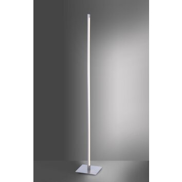 Leuchten-Direkt BELLA Staande lamp LED roestvrij staal, 1-licht