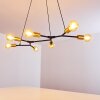 Coppet Hanglamp Zwart-Goud, 7-lichts