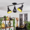 Koppom Plafondlamp Zwart, 3-lichts
