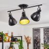 Koppom Plafondlamp Zwart, 3-lichts