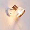 Bariloche Muurlamp Chroom, Wit, 1-licht