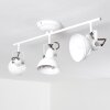 Tina Plafondlamp Wit, 3-lichts