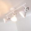 Tina Plafondlamp Wit, 3-lichts
