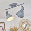 Koppom Plafondlamp Blauw, Grijs, 2-lichts