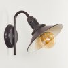 Nibyn Muurlamp Beige, Donkerbruin, 1-licht