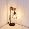 Barbengo Tafellamp Hout licht, Zwart, 1-licht