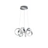 Trio CARRERA Hanglamp LED Aluminium, 1-licht