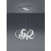Trio CARRERA Hanglamp LED Aluminium, 1-licht