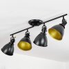 Koppom Plafondlamp Zwart, 4-lichts
