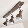 Danikon Plafondlamp Bruin, 3-lichts