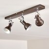 Danikon Plafondlamp Bruin, 3-lichts