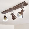 Danikon Plafondlamp Bruin, 3-lichts