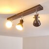 Danikon Plafondlamp Bruin, 3-lichts