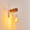 Barbengo Muurlamp Bruin, Wit, 1-licht