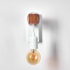 Barbengo Muurlamp Bruin, Wit, 1-licht