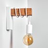 Barbengo Muurlamp Bruin, Wit, 1-licht