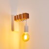 Barbengo Muurlamp Bruin, Wit, 1-licht