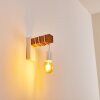 Barbengo Muurlamp Bruin, Wit, 1-licht